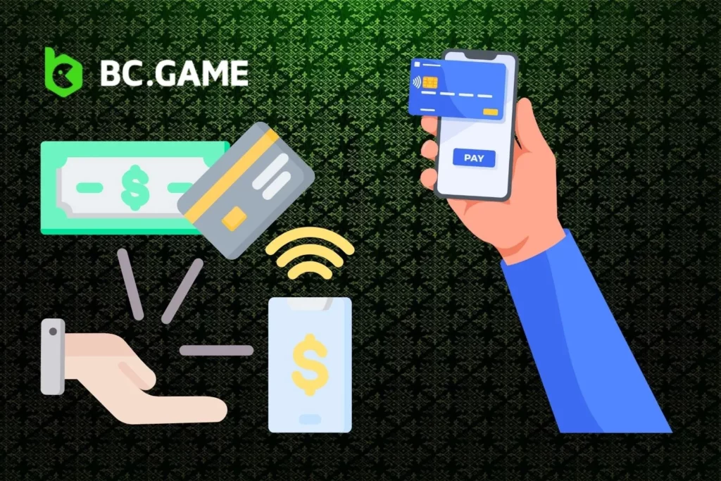 BC Game کیسینو میں ادائیگی کے طریقے